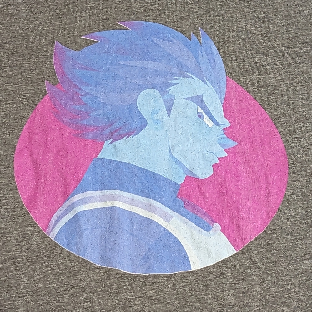 Men's Small Prince Vegeta Stretchy Tshirt